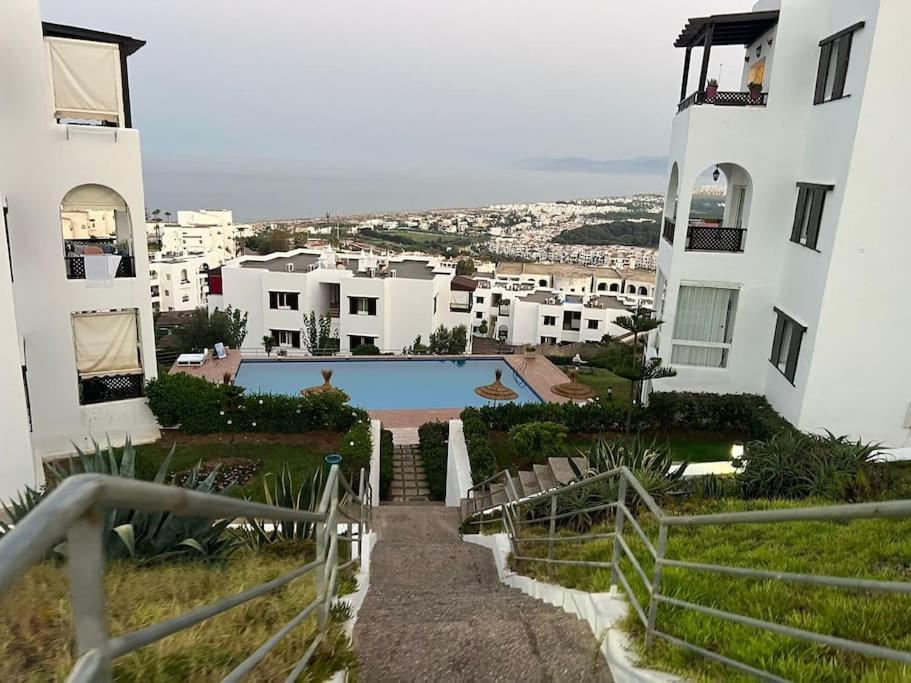 Luxueux Villa Avec Jardin Et Vue Panoramique Tétouan Exteriér fotografie