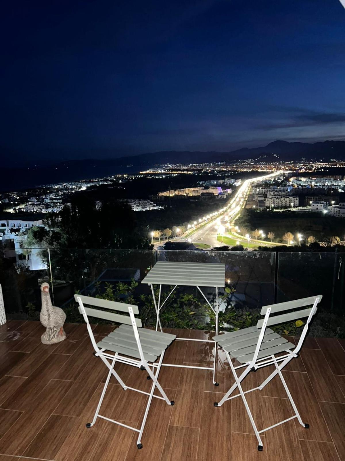 Luxueux Villa Avec Jardin Et Vue Panoramique Tétouan Exteriér fotografie
